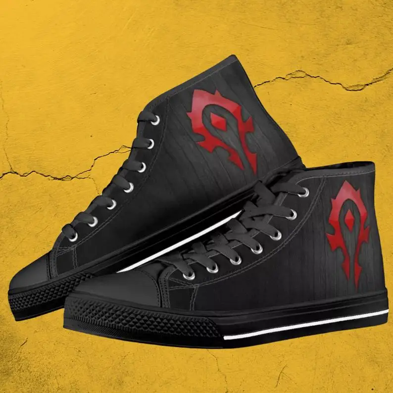 

World of Warcraft shoes Casual Sneakers Shoes For Man High For Men/high Quality Handiness Light Weight Sneakers