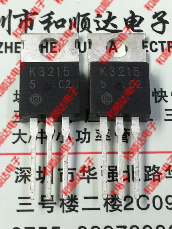 

10 шт./лот K3215 2SK3215 новый запас TO-220 200V 8A