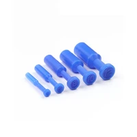 510pcs blue nylon pneumatic blanking plug hose tube 4681012mm push fit dustproof seal connector air line