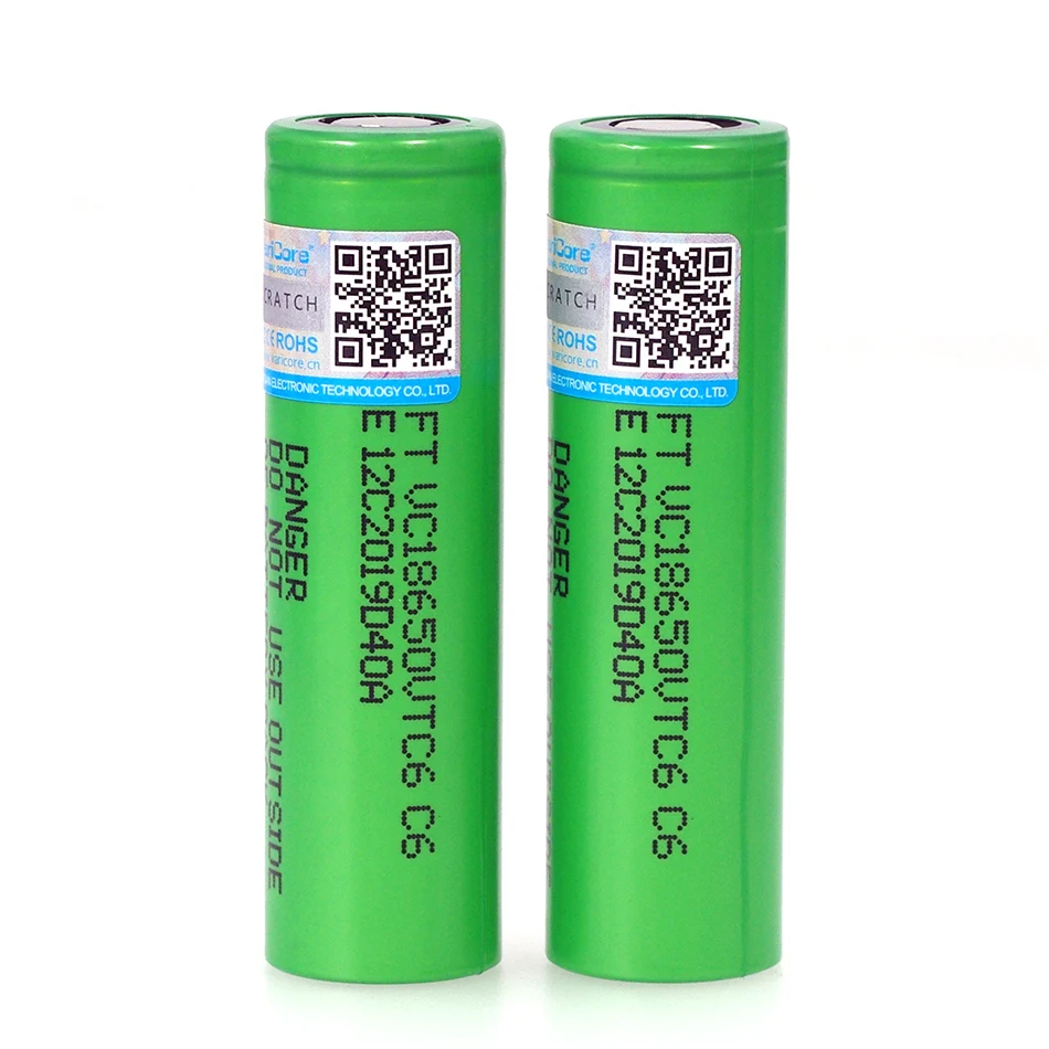 2019 VariCore VTC6 3 7 V 3000 mAh 18650 литий ионная батарея 20A разрядка 18650VTC6 фонарик электронная
