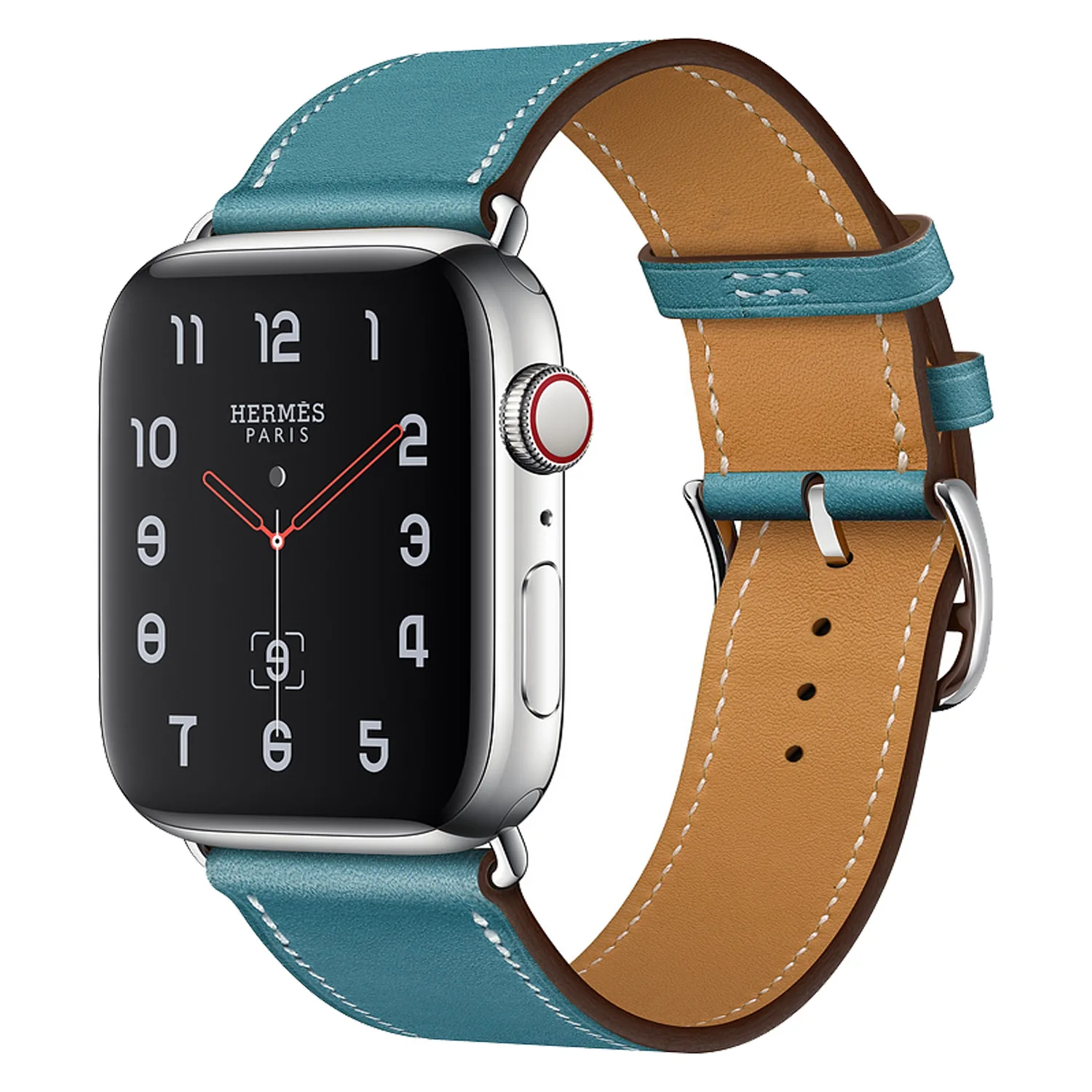 

Ремешок из 100% натуральной коровьей кожи для Apple Watch 6 SE 5 4 42 мм 38 мм 44 мм 40 мм