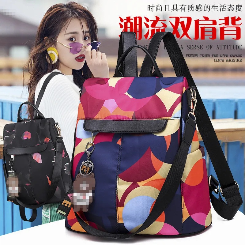 

Nylon Backpack Leisure Fashion Large Capacity Anti-theft Three-purpose Bag Purses and Handbags Luxury Designer Backpack