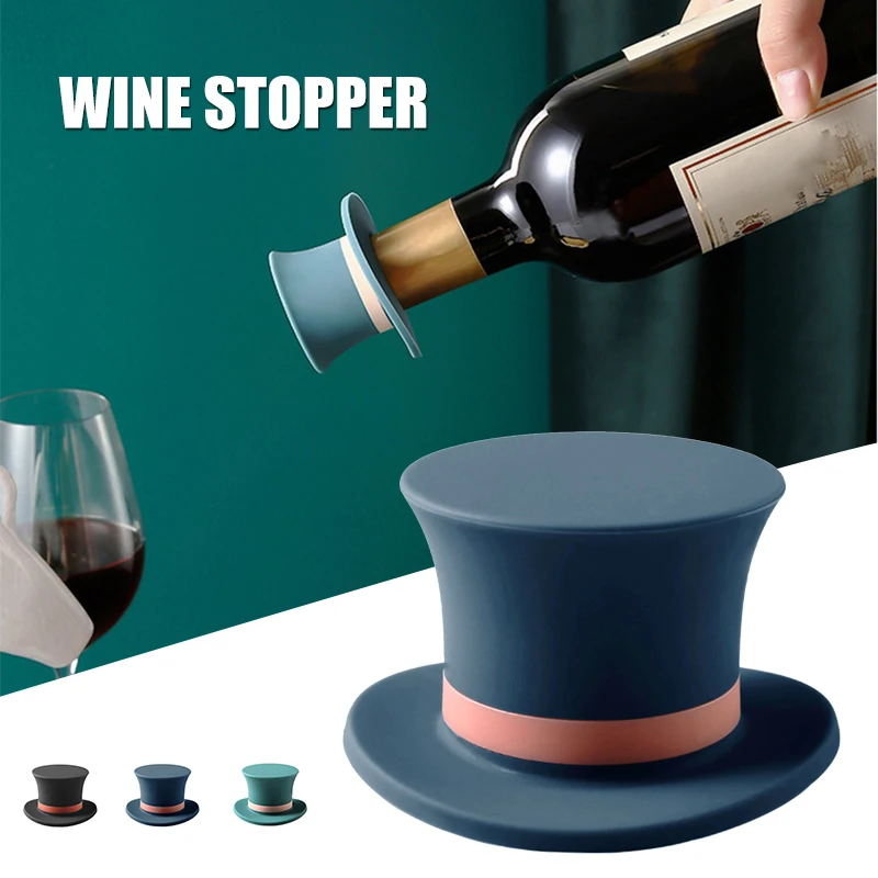 

Многоразовая Крышка для бутылки вина, Силиконовая пробка для напитков для дома, бара, крышка для стопора, посуда для бара XH8Z