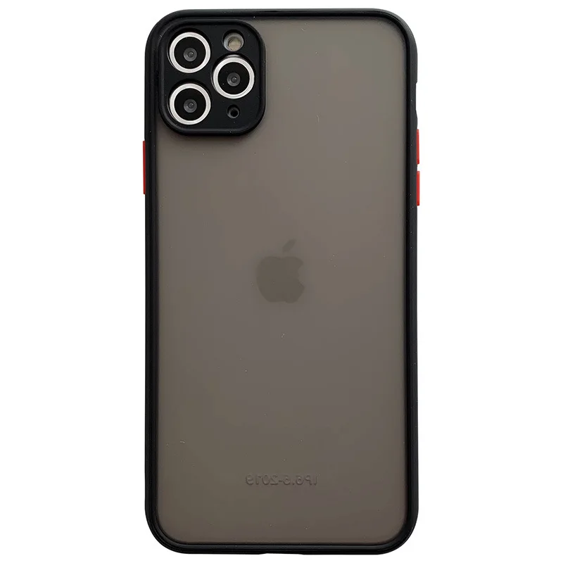 

simple clear Matte Couple Phone Cover Case For Iphone X 11 pro Xs Max Xr 10 8 7 6 6s Plus se 4.7 Luxury Soft boy Coque Fundas