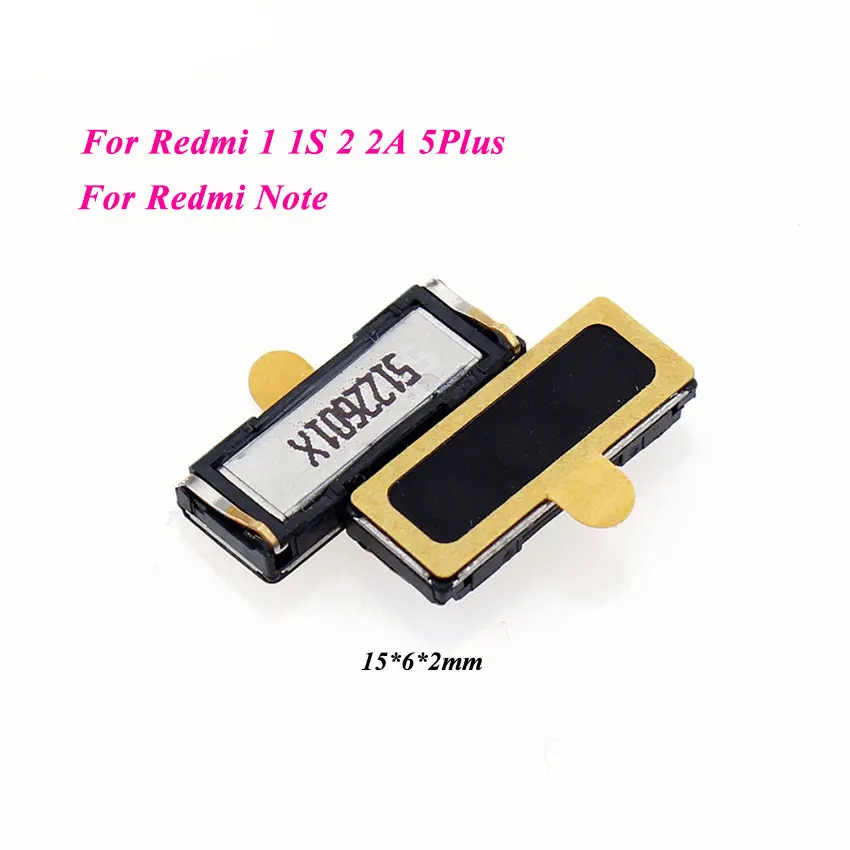 

JCD 2pcs Sound Top Earpiece Ear Speaker For Xiaomi Redmi 1 2 3 4 5 5 Plus 5A 4X 4A 3S 2A Redmi Note pro 1s Repair Parts