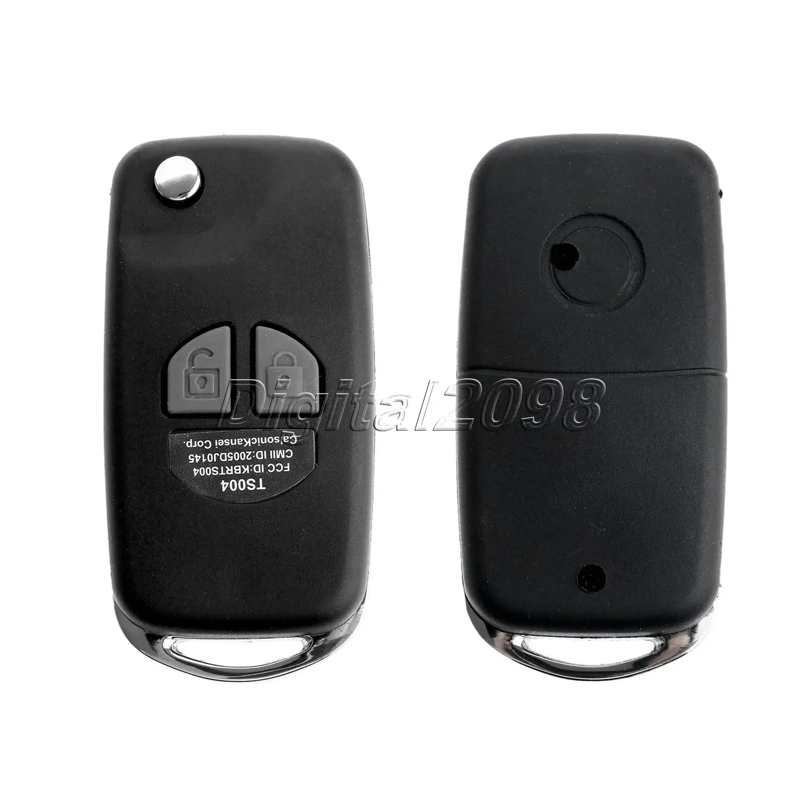 Yetaha Замена 2 кнопки дистанционного ключа Fob оболочка чехол часть для SUZUKI SX4 Swift