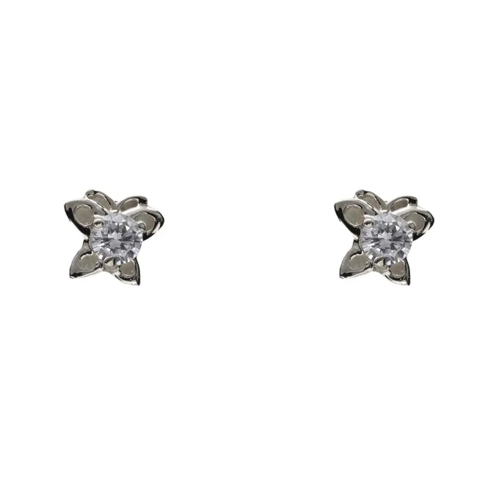

2021 fairy fairy butterfly wings inlaid zircon earrings 18K gold zircon exquisite earrings fairy earrings