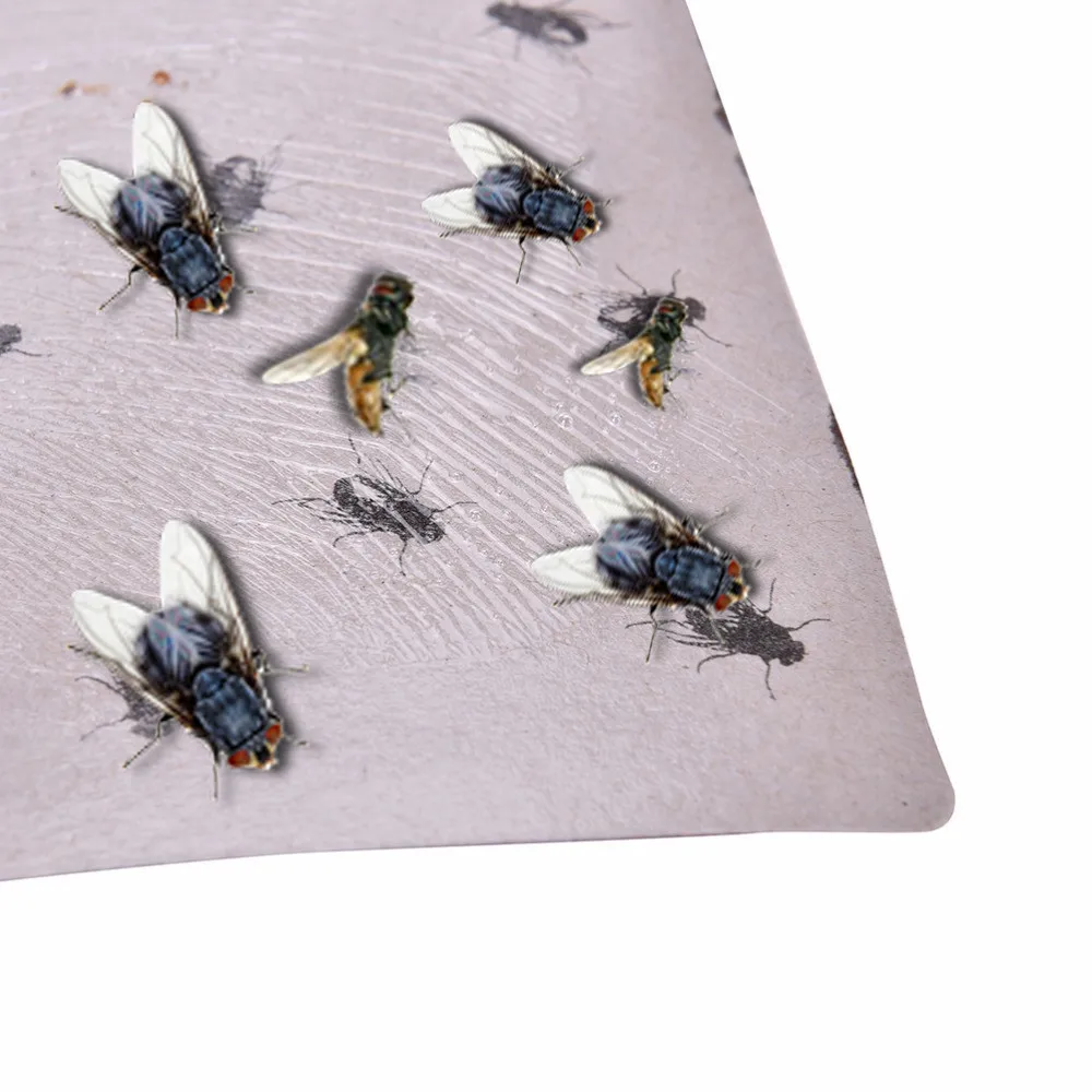 Strong Flies Traps Glue Bugs Sticky Board Catching Aphid Insects Killer Pest Control Whitefly Thrip Leafminer Sticker | Дом и сад