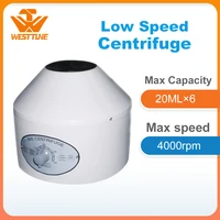 800 lab electric low speed centrifuge maximum speed 4000rpm maximum rcf 1790xg capacity 20ml6 angle rotor