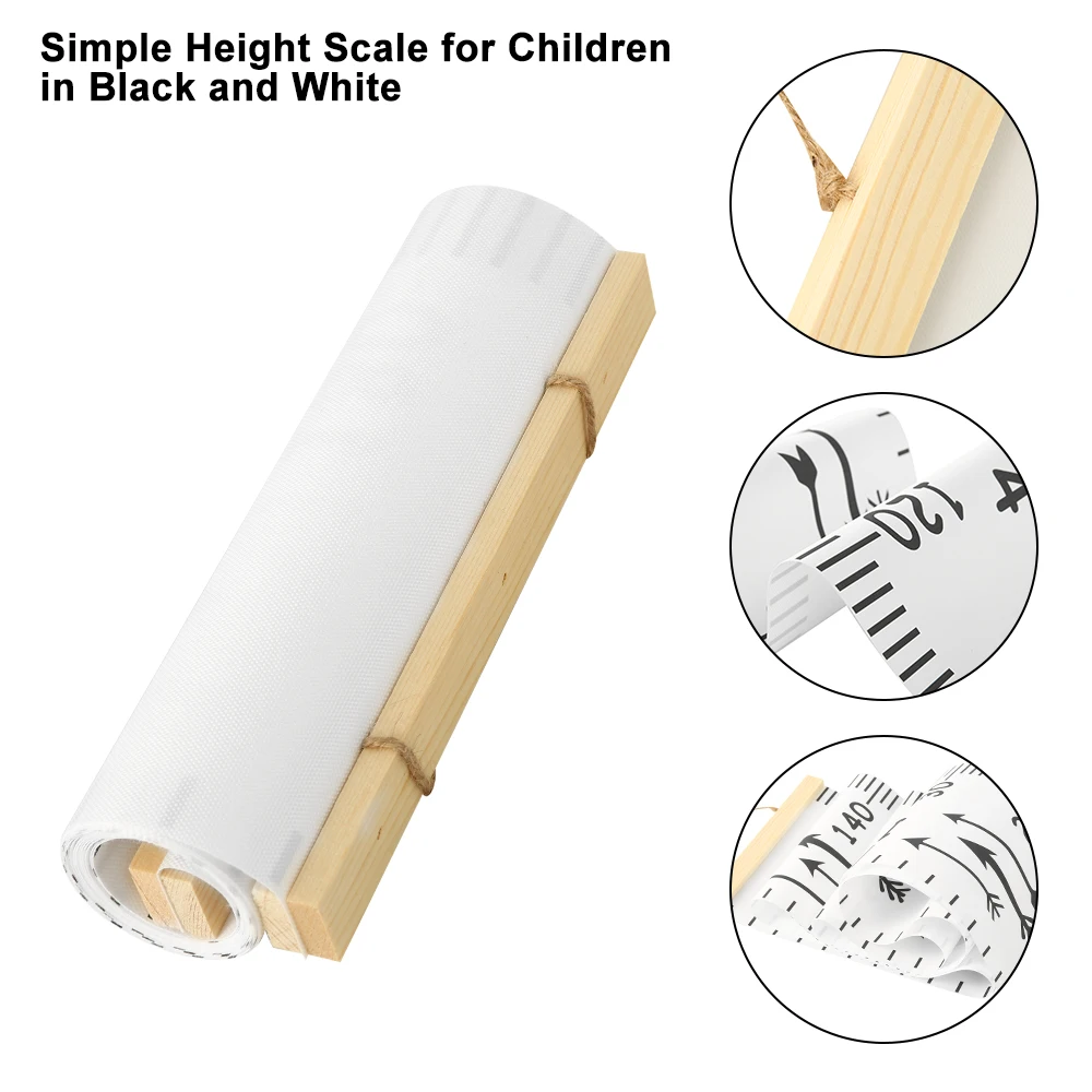 Деревянный настенный детский график роста детей стикер с линейкой для детской