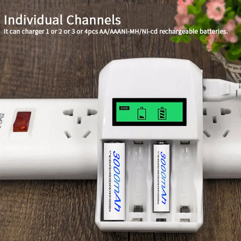 Зарядное устройство для дома и зарядное с 4 слотами № 5 7 ЖК дисплеем|Зарядные