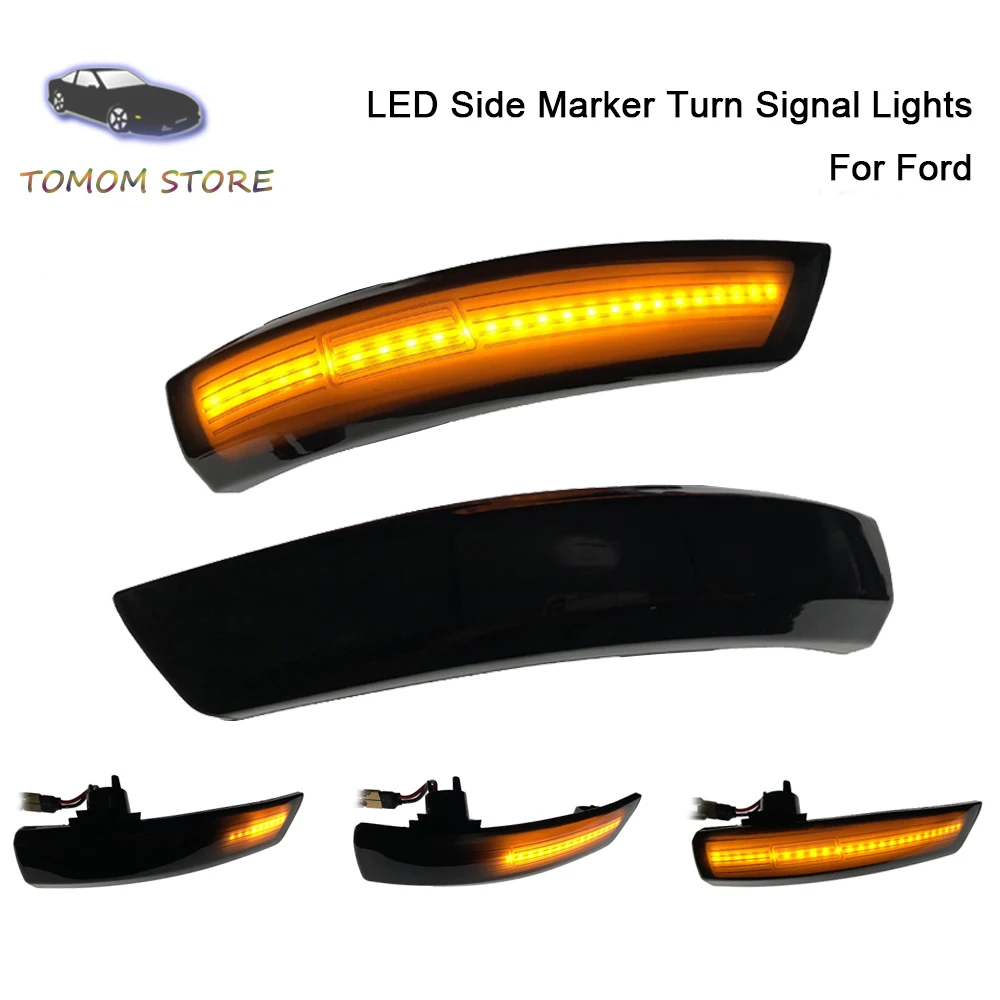 2 шт. светильник светодиодный для зеркала заднего вида Ford focus 3 MK2 MK3 Mondeo