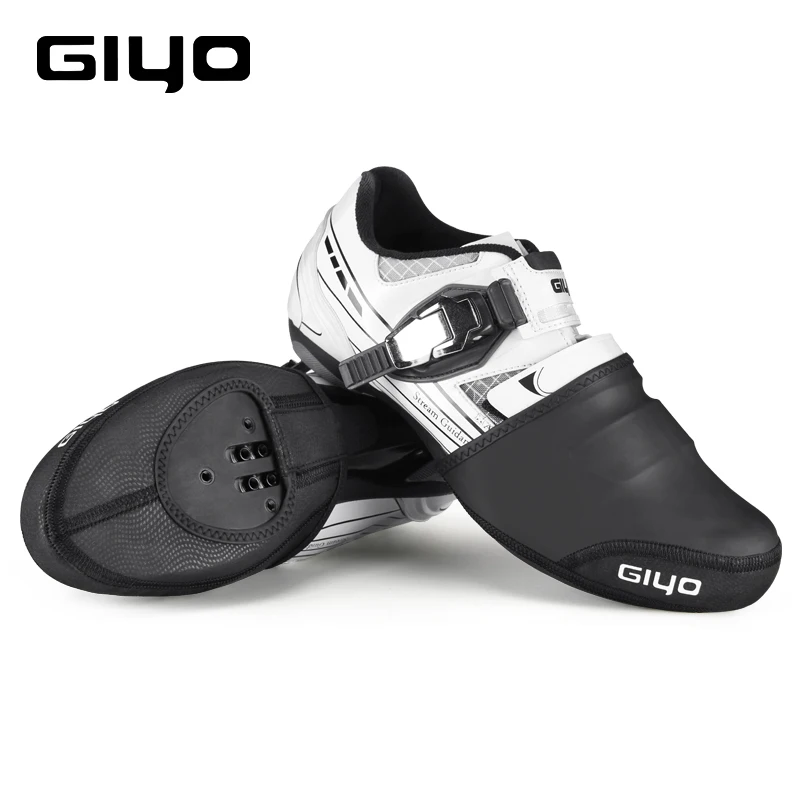 GIYO-calentador de dedos para ciclismo para hombre y mujer, cubiertas de zapatos a prueba de lluvia, para ciclismo de montaña o carretera, Invierno