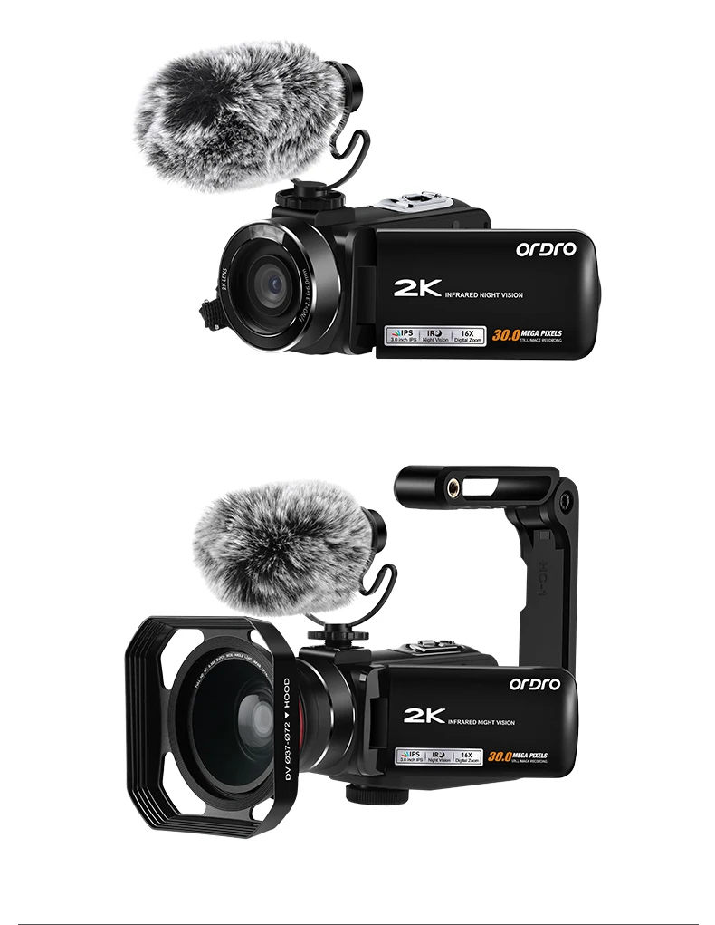 Ordro CM-100 внешний микрофон Портативный прямые трансляции для цифровой зеркальной