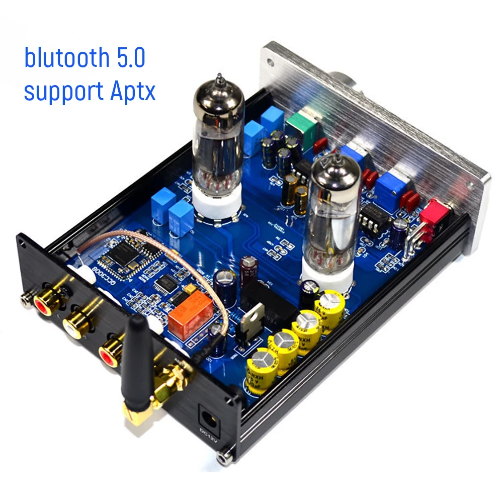 Усилитель мощности KLW 6J5 с низким током шума соотношением сигнал шум Bluetooth 5 0