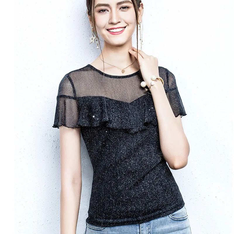 

Women T Shirt Pocket cAN Top Tee casual Short sleeve Tops women plus size Women White