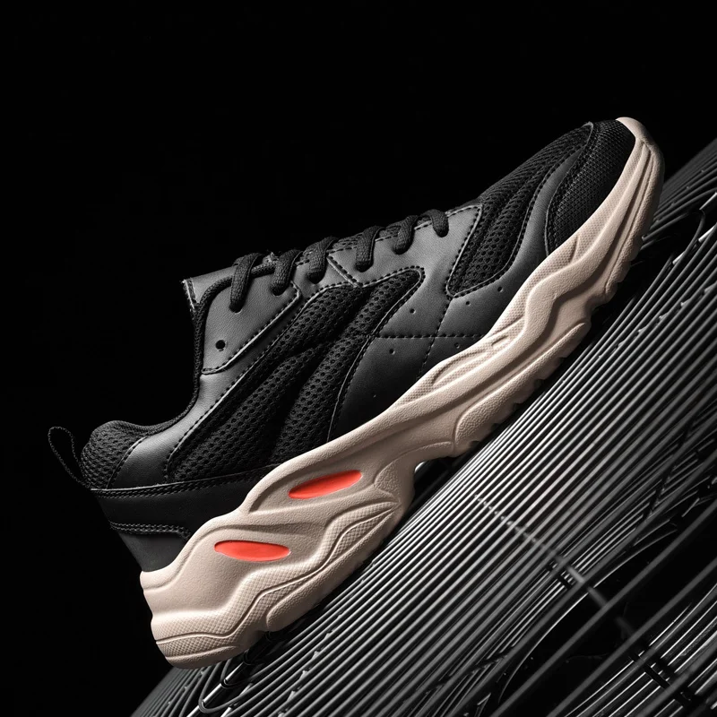 Мужские кроссовки для папы Повседневная обувь из сетчатого материала Не