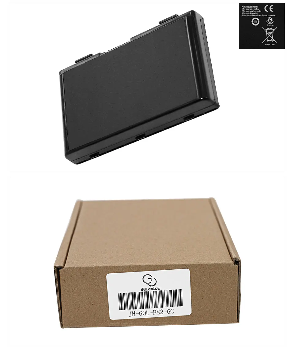 6600 мАч аккумулятор для ноутбука ASUS A32 F82 A32-F52 A32-F82 K40 K40in K50 K50in k50ij K50ab K42j K51 K60 K61 K70 P81 X5A X5E X70 X8A