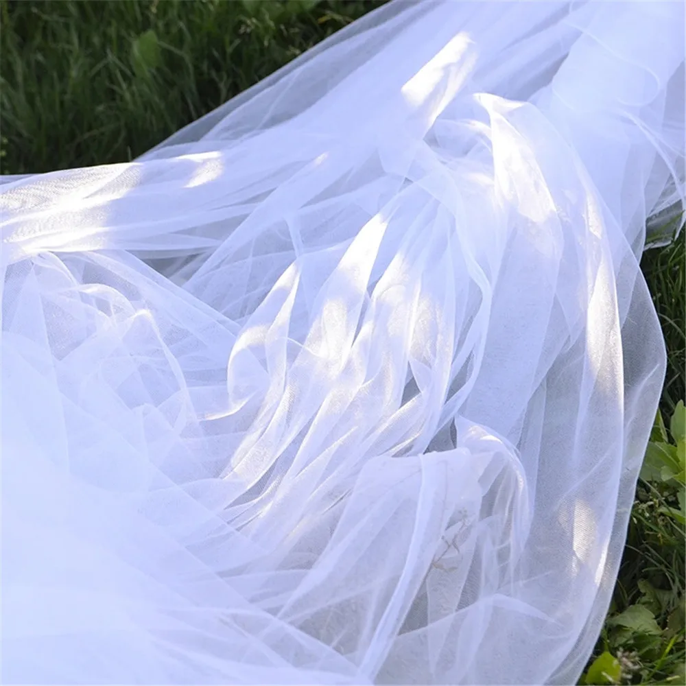 Белый прозрачный занавес для фона 2 панели шифоновая ткань драпировка Arbor свадьба