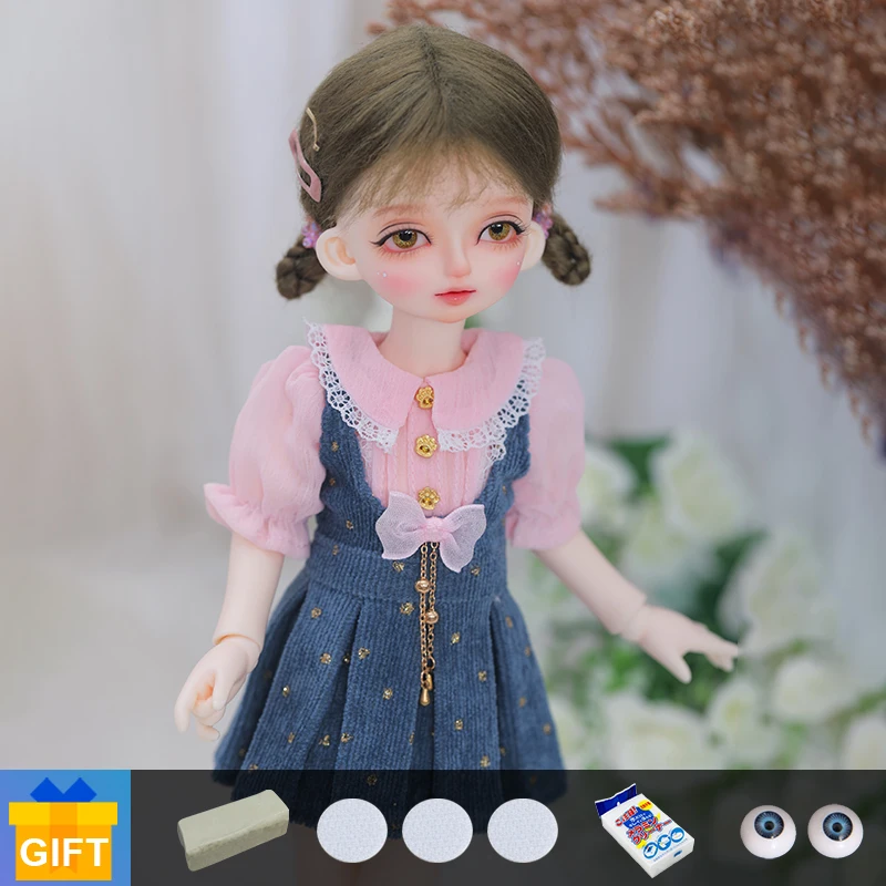 Shuga Fairy BJD Doll Bina 1/6 полный набор полимерные игрушки для детей сюрприз подарок
