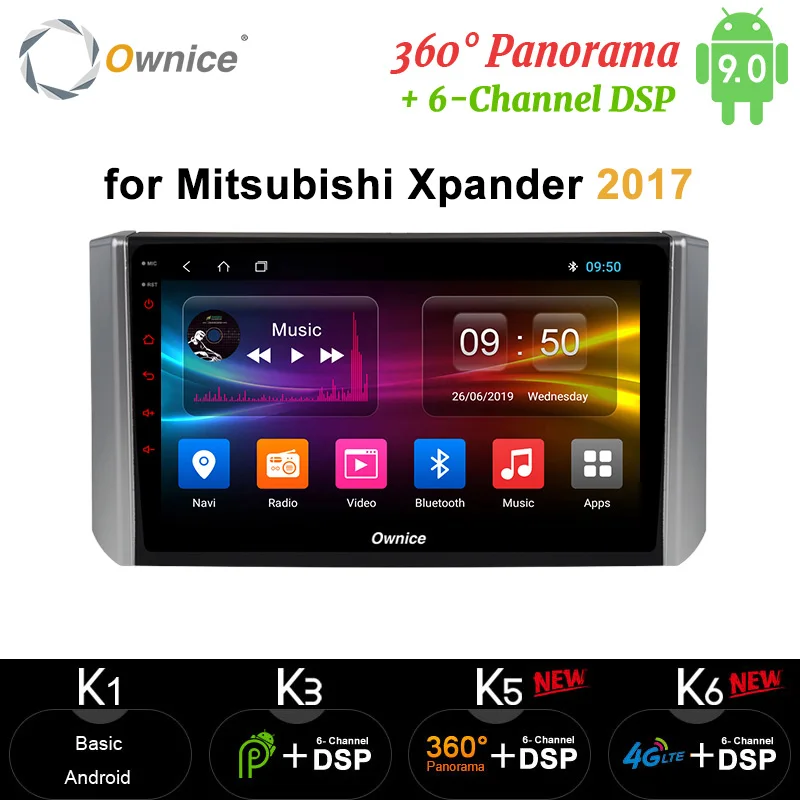 Ownice carplay Android 10 автомобильное радио видео GPS навигация Мультимедиа DVR DSP 4G SPDIF 360