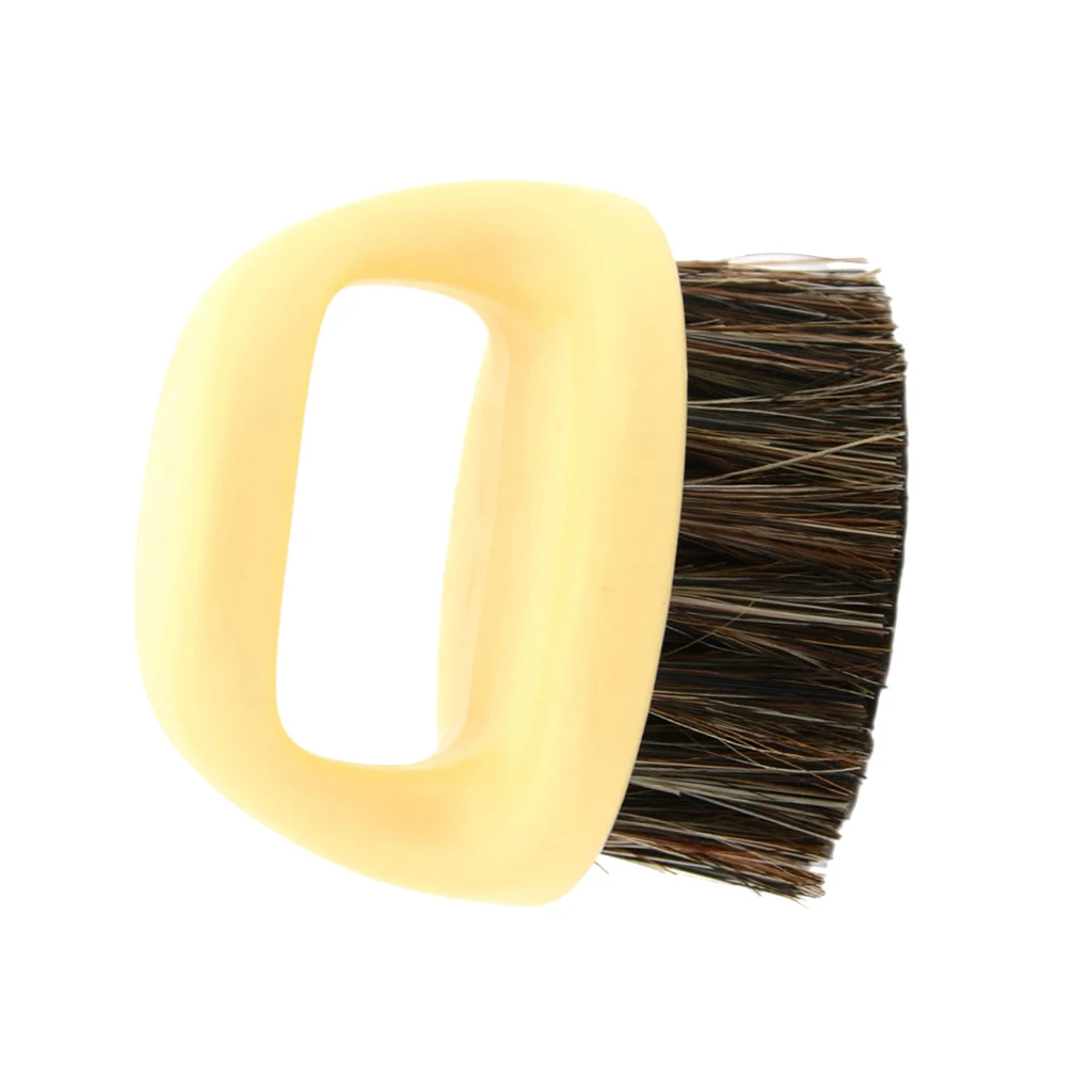 Щетка для бороды с нейлоновой щетиной укладки и придания формы мужским