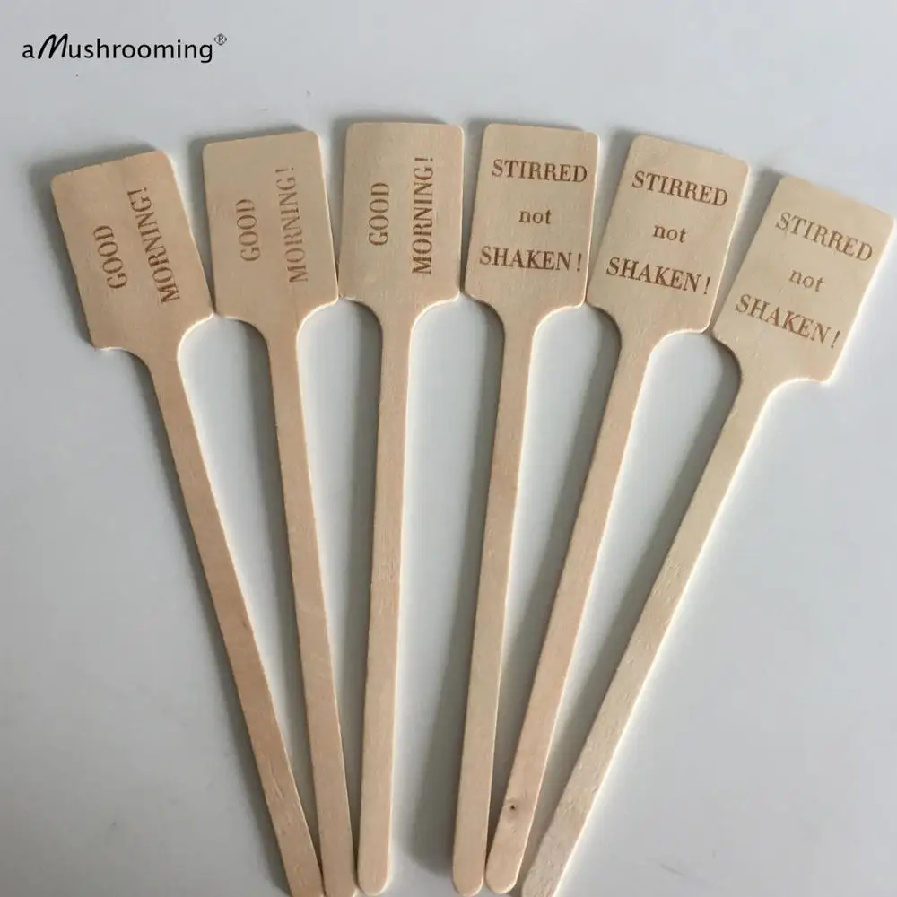 X100 персонализированные коктейли Шредеры для напитков палочки украшение