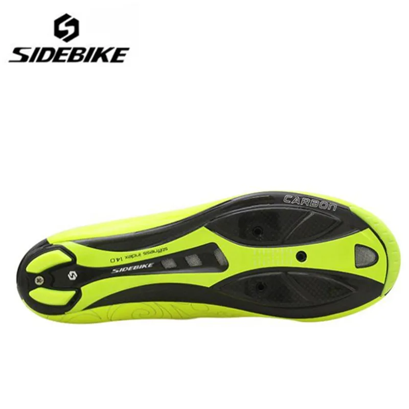 

Sidebike Carbon Fiber Road Cycling Shoes Bike Riding Men Bicycle Self-locking Professional Lock Bicicleta Carretera Women