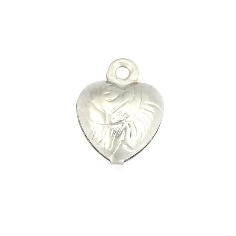 Подвески из нержавеющей стали 304 подвески в виде сердца для модного браслета