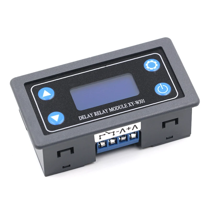 DC12V 12V LED Digital Time Delay Relay Module Programmable Timer Control Switch Timing Trigger Cycle with Case for Indoor | Электронные