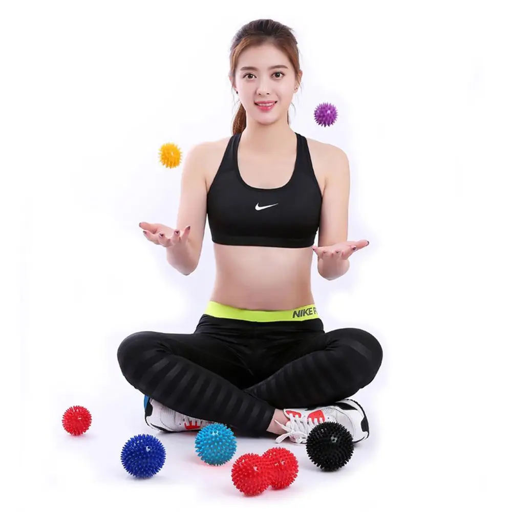 Женский Массажный мяч для рук массажный реабилитации йоги фитнеса ежика