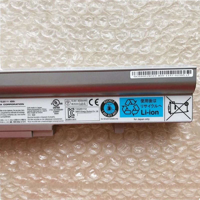 Оригинальный PA3837U PA3785U-1BRS PABAS239 Аккумулятор для ноутбука TOSHIBA Mini NB300 NB301 NB302 NB303 NB304