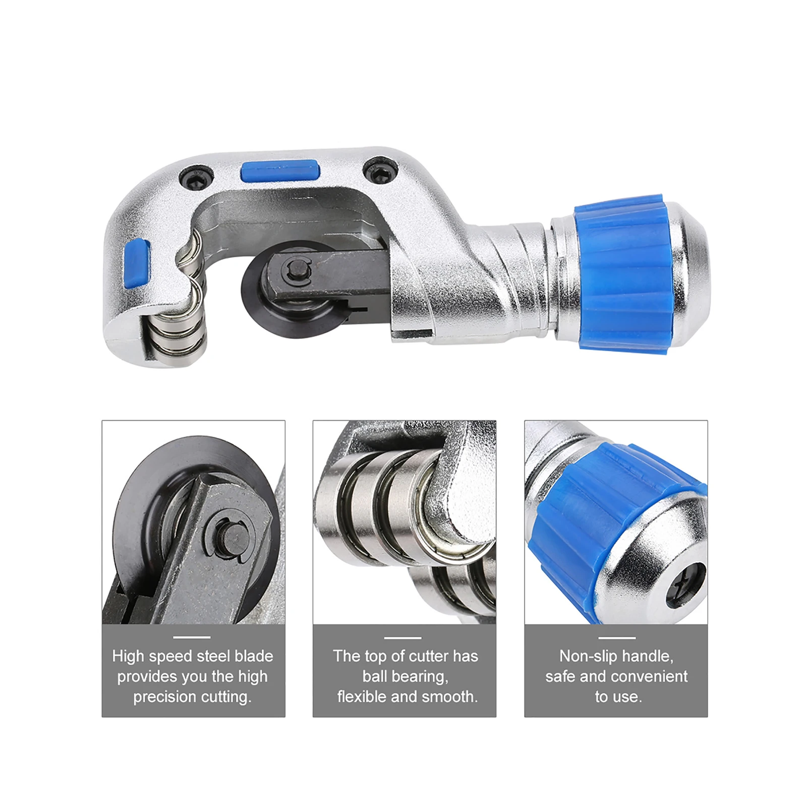 

Трубы из нержавеющей стали, резак для труб, шарикоподшипник, ножницы, резак для металлической трубы 5-50 мм, нож для резки, Сантехнический инст...