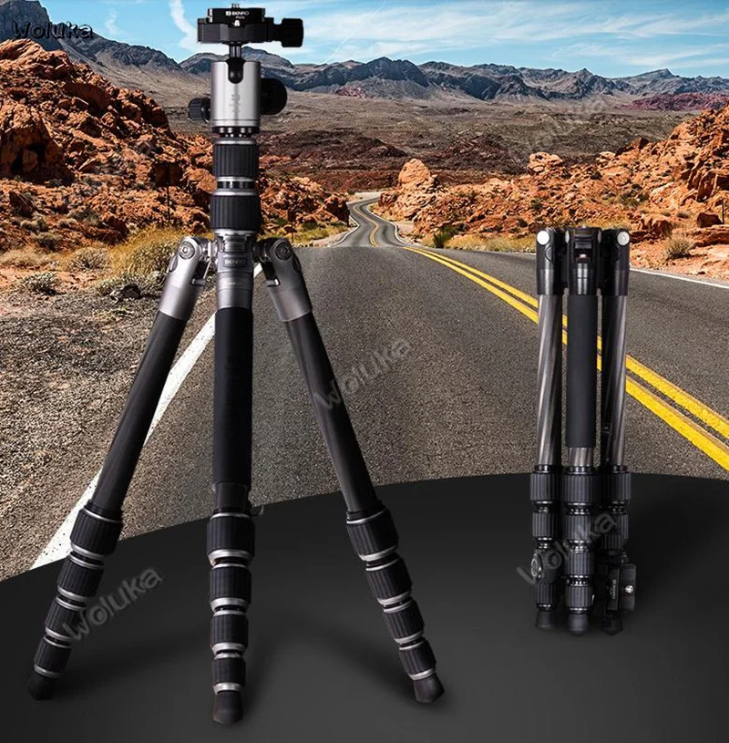 Штатив MC09 из углеродного волокна для SLR-камеры дорожный портативный микро-штатив