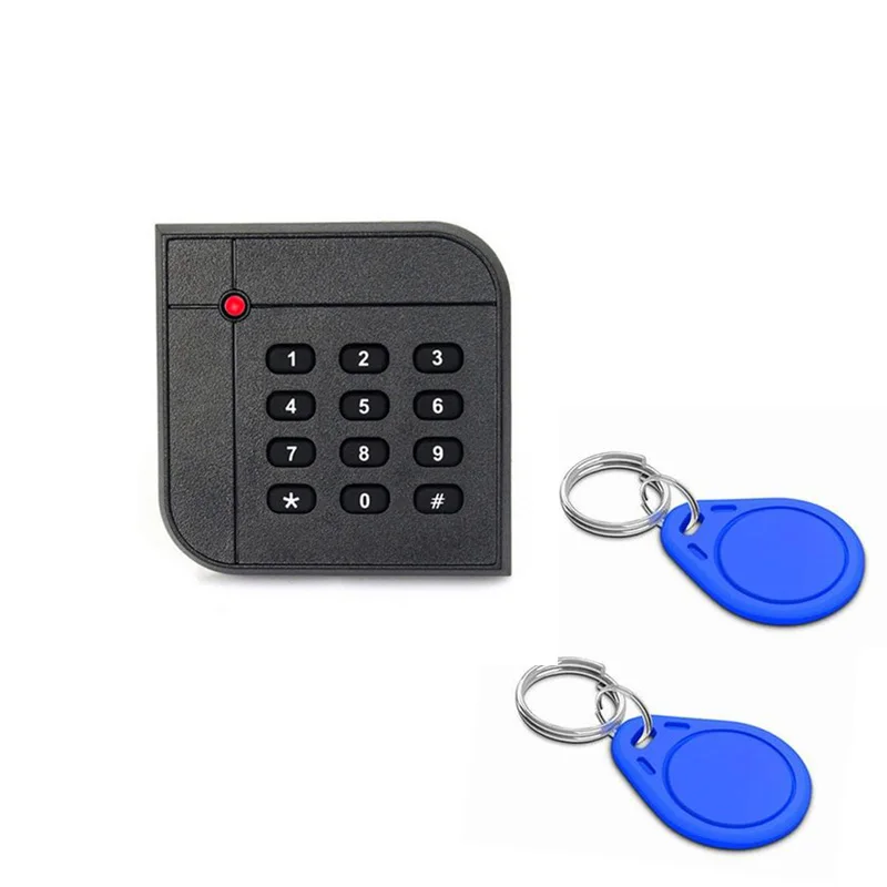 DWE CC RF смарт-карта контроля доступа к двери wiegand rfid 13,56 МГц Клавиша клавиатуры 125 кГц em кард-ридер