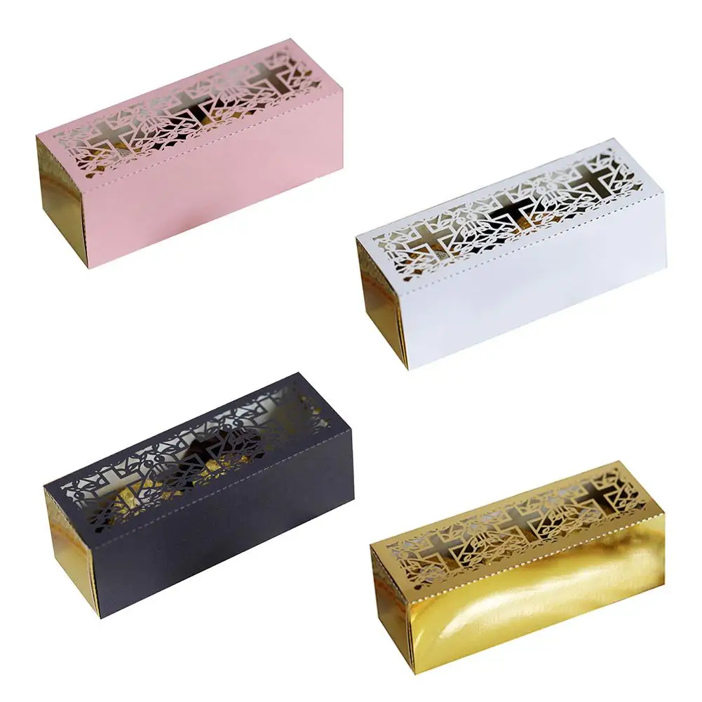 50 шт. коробки для шоколадных конфет лазерная резка шоколадные конфеты Подарочная