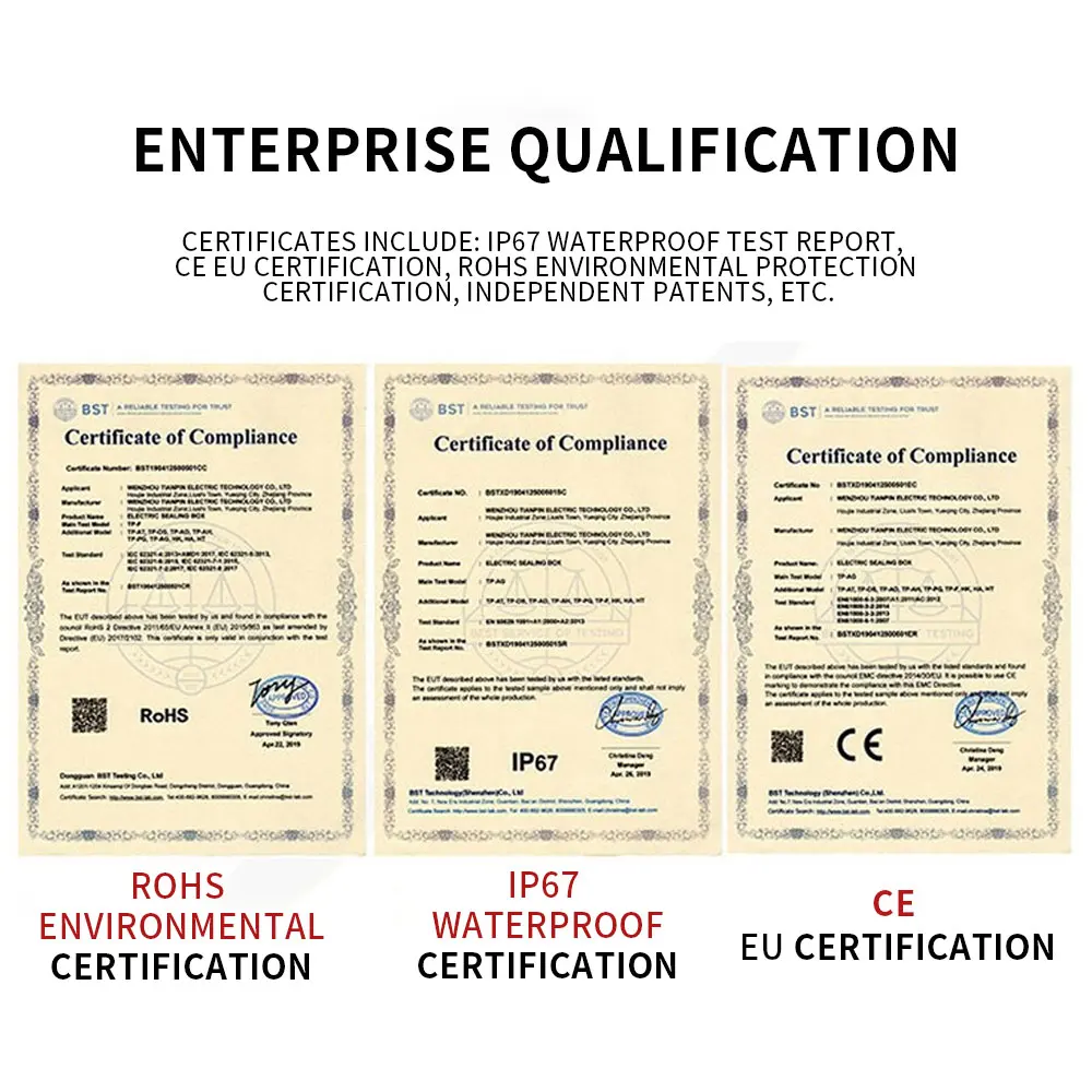 Пластиковый водонепроницаемый чехол большого размера для электроники |