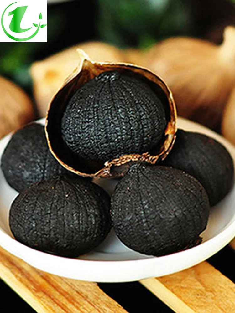 Черный чеснок ферментированный черный с одной головкой мгновенная Первичная