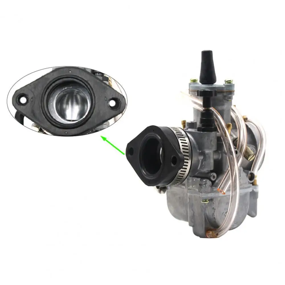 

Universal Motorcycle Carburetor Intake Manifold Rubber Interface Adapter for PWK32 34MM
