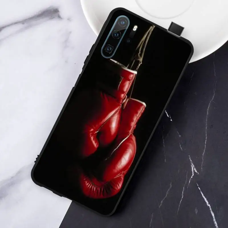 

Strong Boxing Gloves sports Phone Case For Huawei honor Mate P 10 20 30 40 Pro 10i 9 10 20 8 x Lite