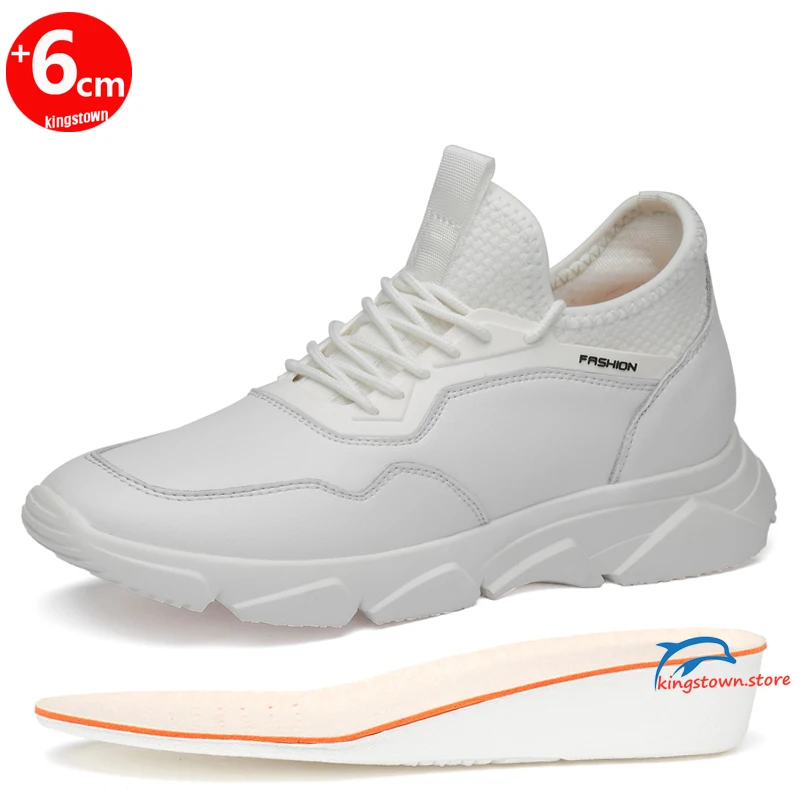 

Увеличивающая рост обувь, увеличивающая рост обувь для мужчин, повседневная обувь на 6 см, черные кроссовки