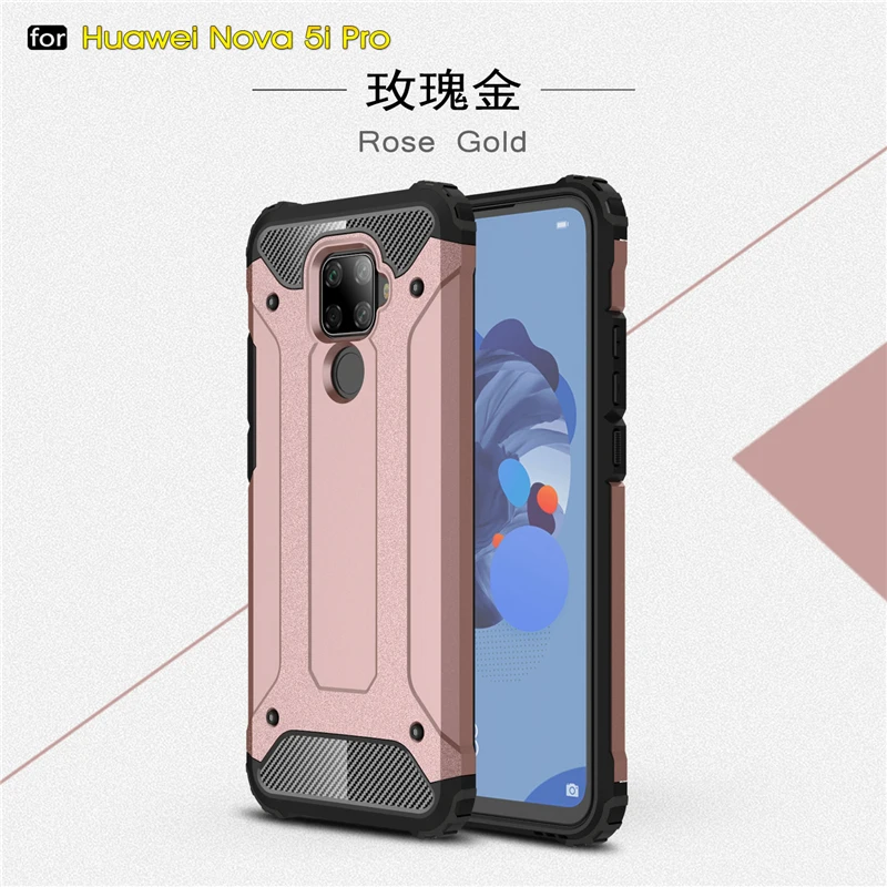 Чехол для Huawei Nova 5i Pro 6 26 &quotTPU + PC противоударный гибридный защитный чехол телефона