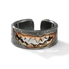 Мужское Оригинальное модное креативное дизайнерское кольцо в стиле Панк Хип-Хоп Ретро повседневное Подарочное кольцо