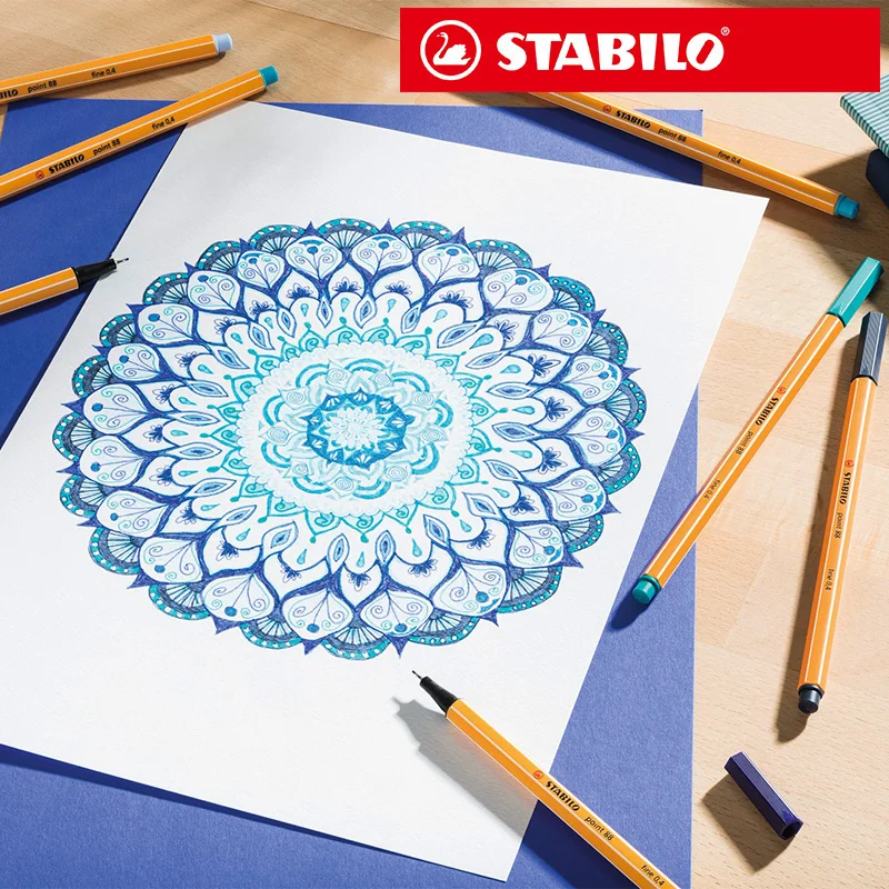 1 шт. точка 88 Fineliner 0 4 мм фломастер профессиональный линейный художественный