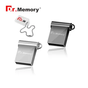 Флеш-накопитель Dr. MemoryUSB 2,0, 163264128 ГБ, металлический, водонепроницаемый