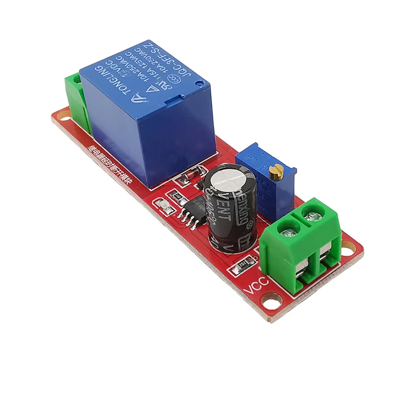NE555 DC 12V реле задержки таймера Shield Module Time Switch регулируемое отключение экран 0 ~ 10S |
