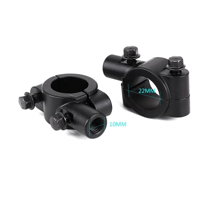 Пара переходных кронштейнов для зеркал заднего вида 10 мм винты на руле мотоциклы