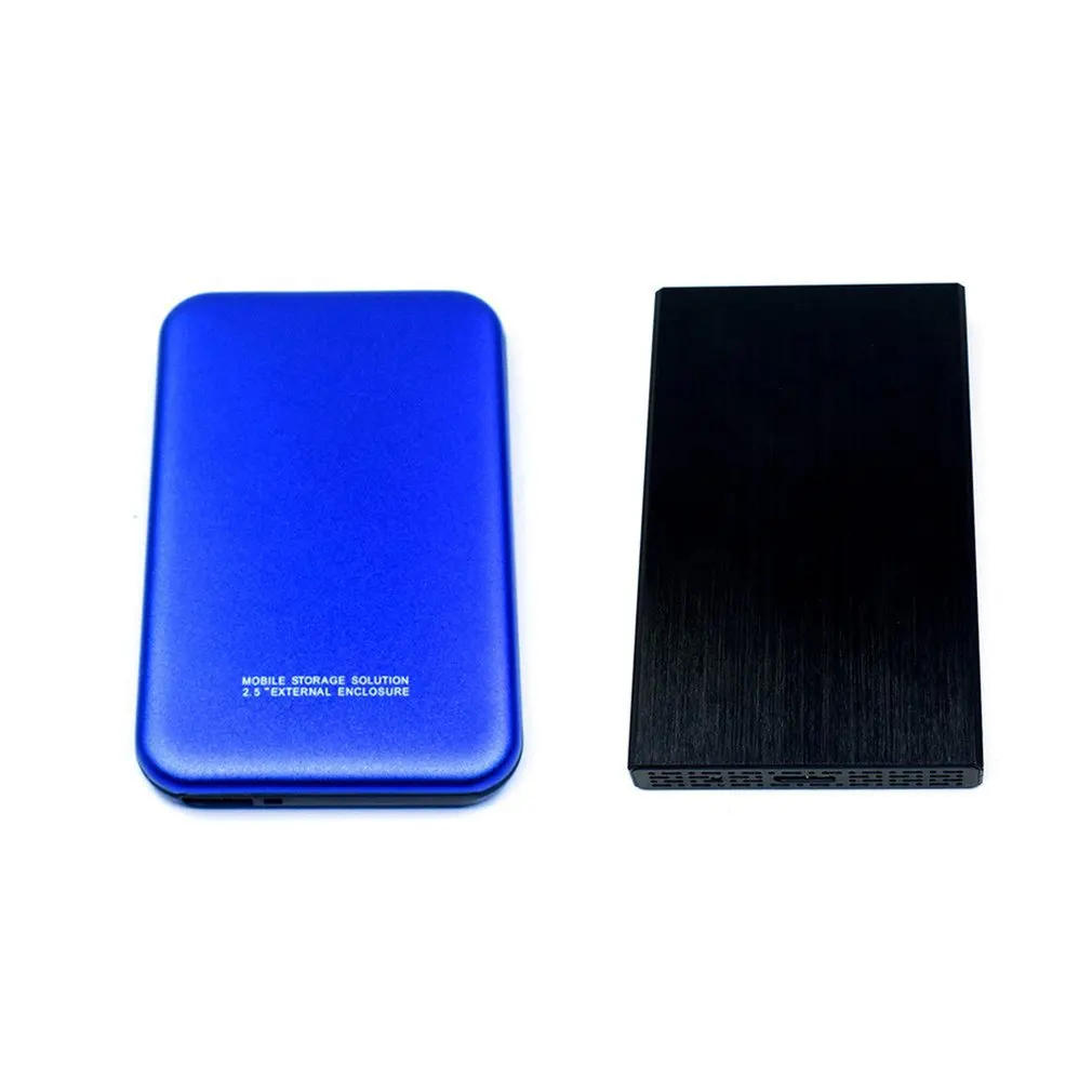 

2.5 Inch Sata Hard Disk Box Usb3.0 Mobile Hard Disk Box Slide Cover Grid Texture Mobile Hard Disk Box