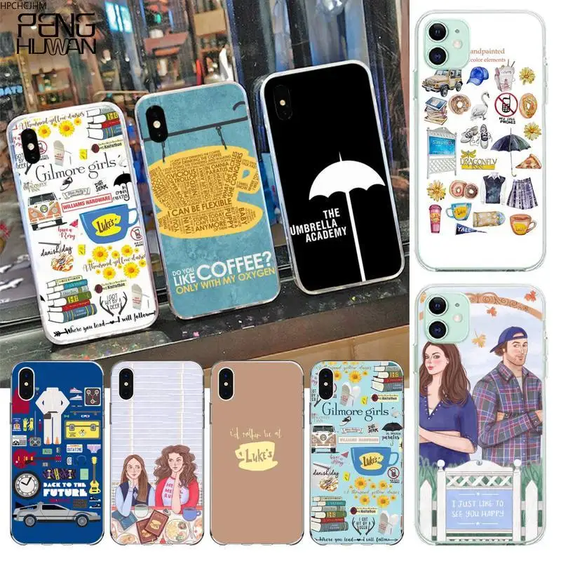 Мягкий резиновый чехол для телефона PENGHUWAN Gilmore Girls Life's Short Talk iPhone 11 pro XS MAX 8 7 6 6S Plus X