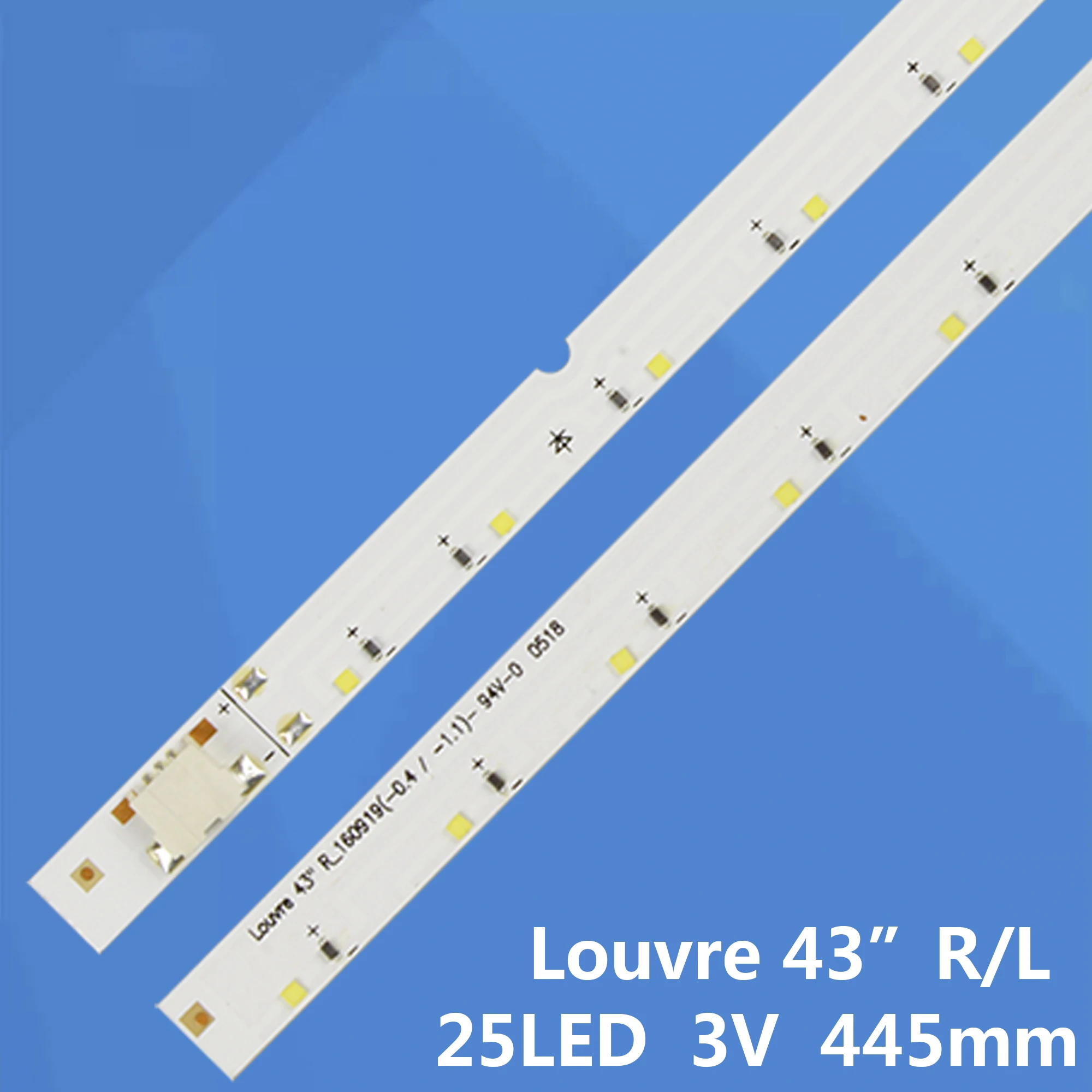 Новый 25 светодиодный 445 мм светодиодный подсветка полосы V6LF_430SFA _ светодиодный 25 V6LF_430SFB _ светодиодный 25 UE43K5100AUXUA UA43K5100AKXZN CY-FK043BNEV1H UA43K5100
